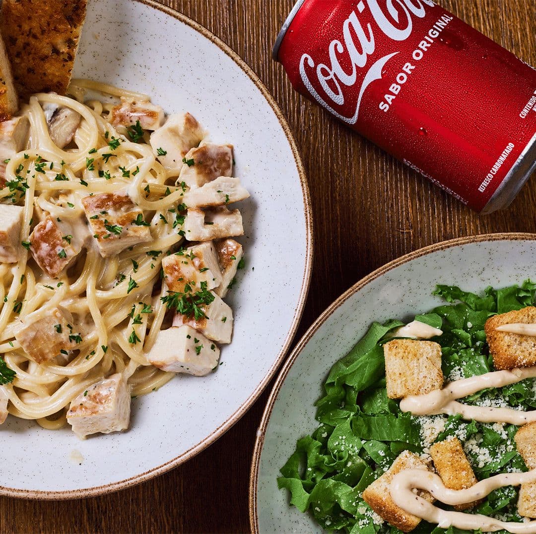 Combo - Pasta + Ensalada Cesar + Bebida