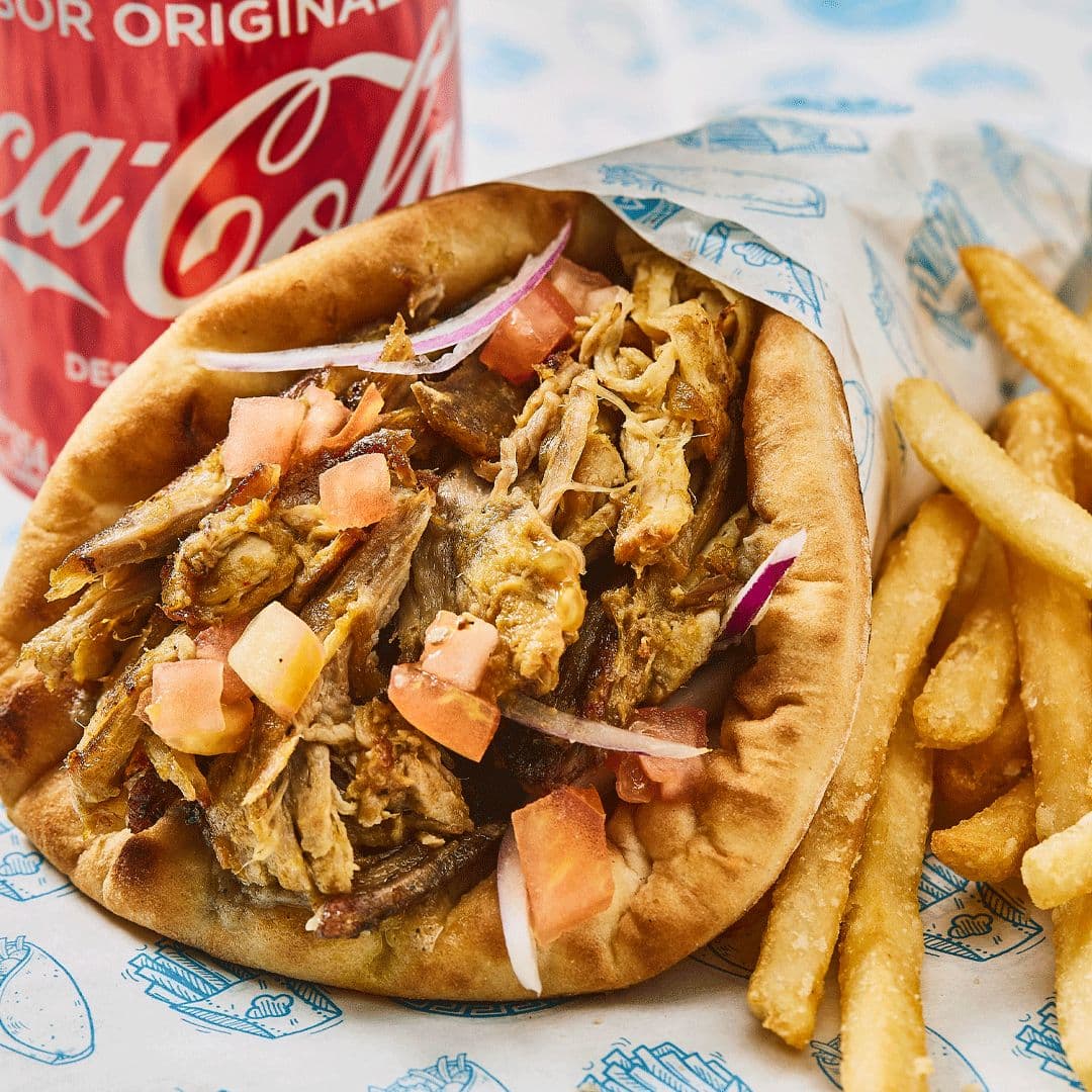 Combo - Gyro + Papas + Bebida