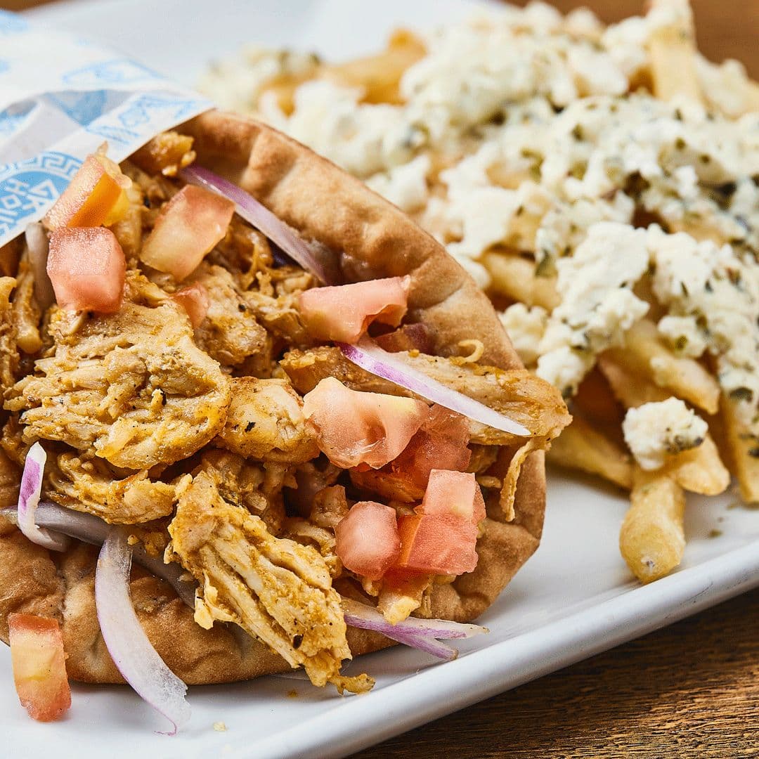 Combo - Gyro + House Fries
