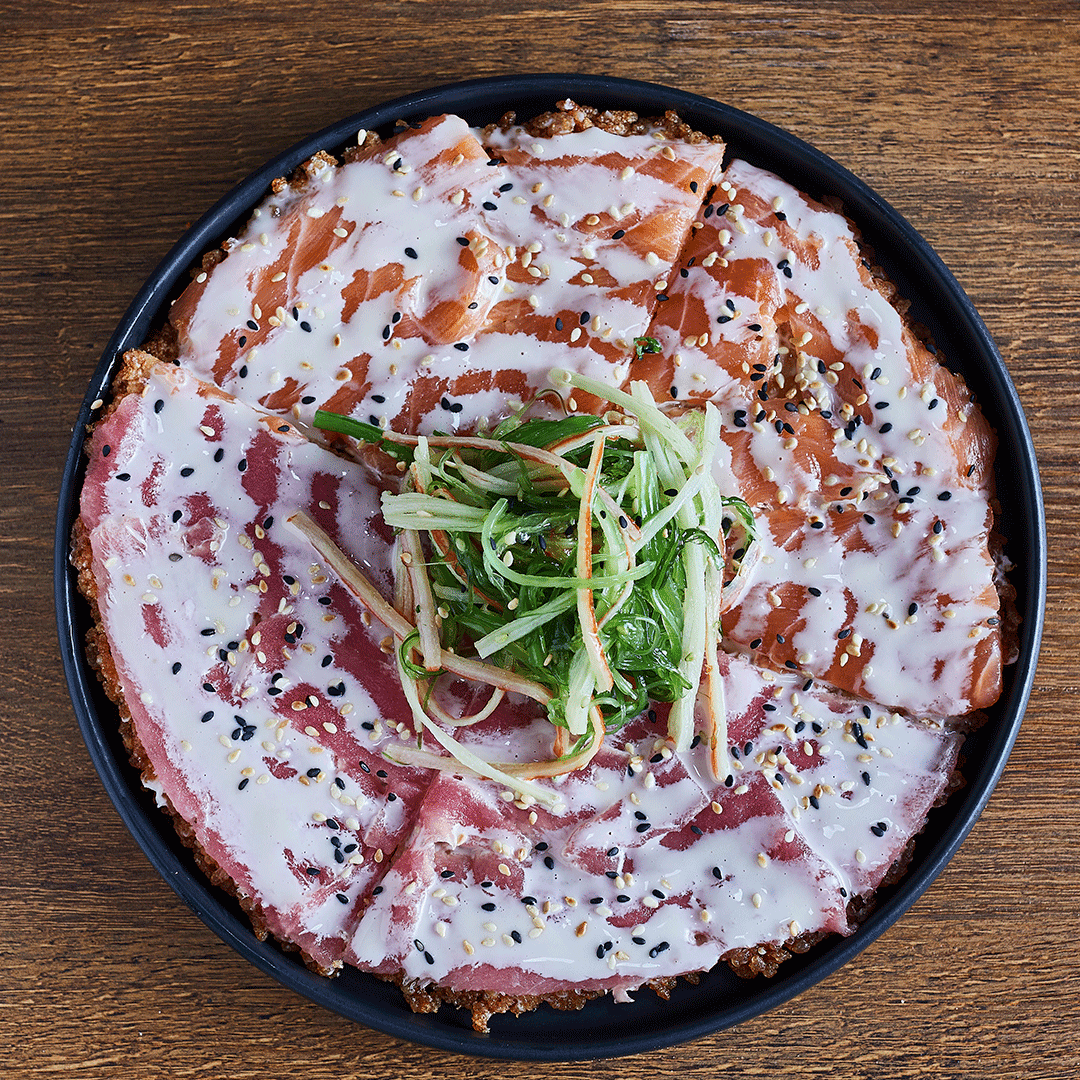 Sushi Pizza 8"