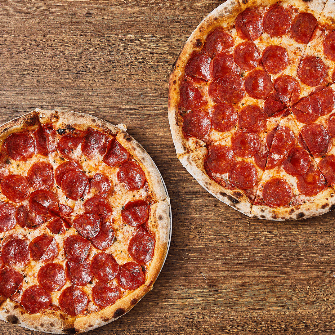 Combo 2 pizzas Clásicas de 12"