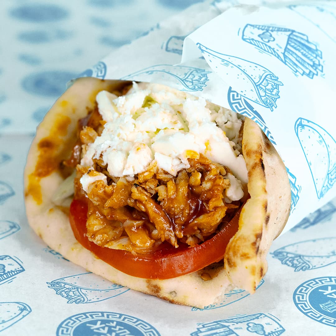 BBQ Chicken Gyro