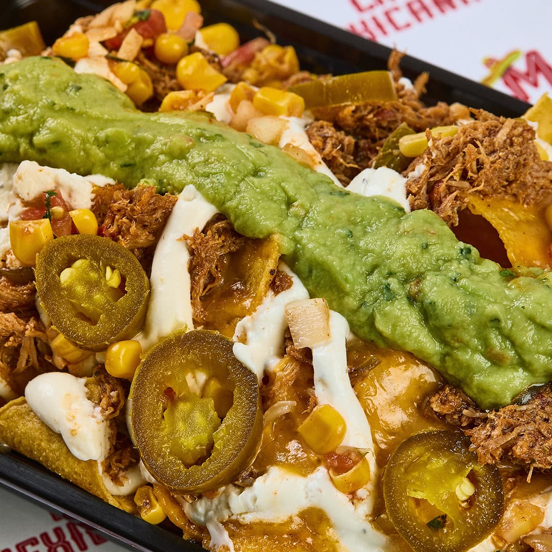 Nachos De Carnitas