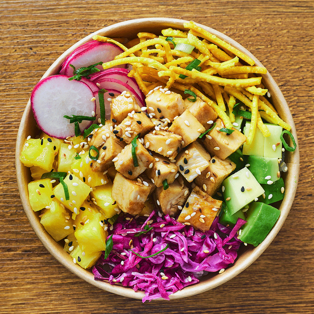 Teriyaki Chicken Poke