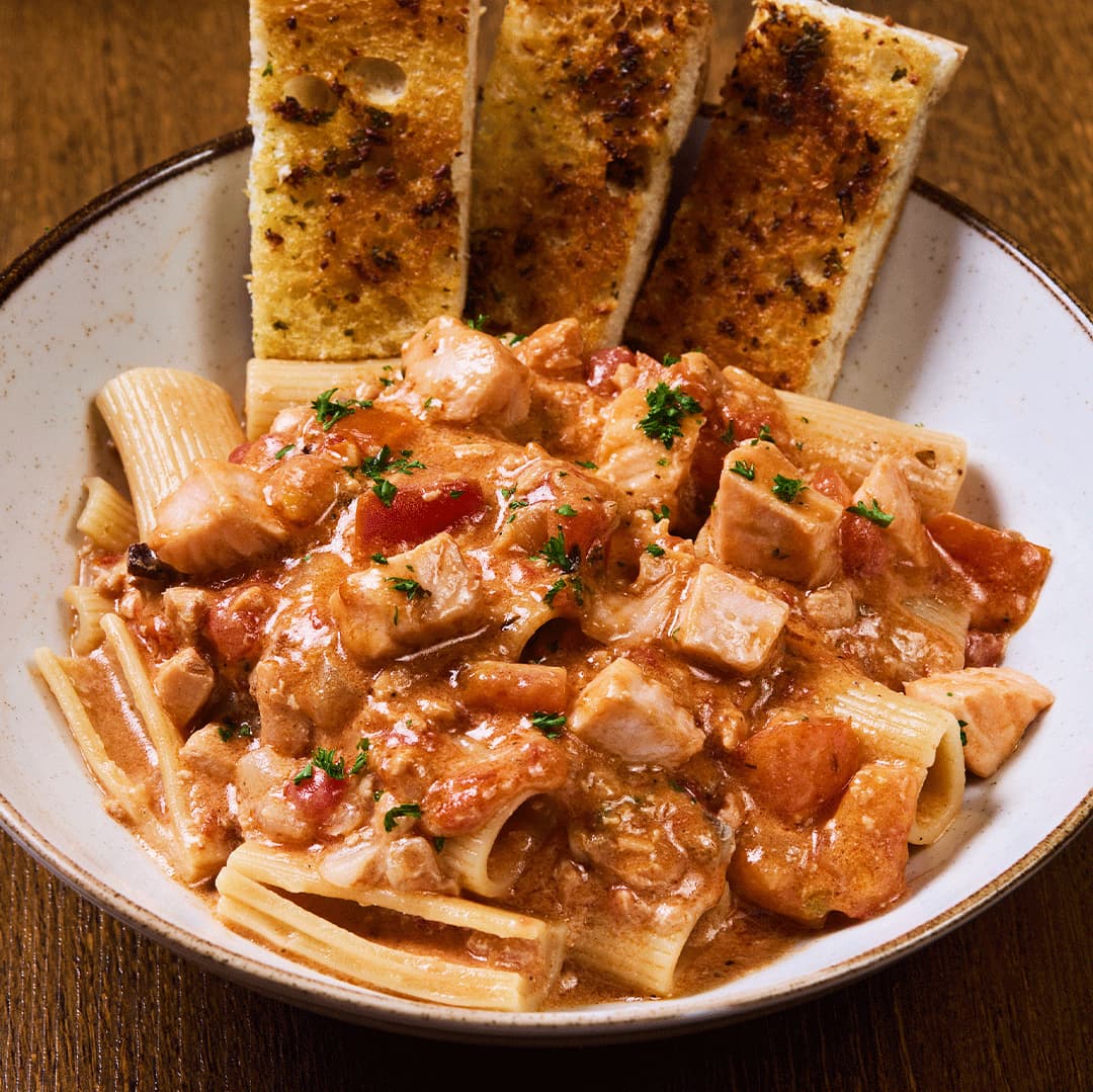 Pasta Con Salmón